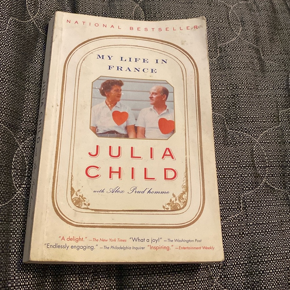My Life In France - Julia Child 
Paperback book
